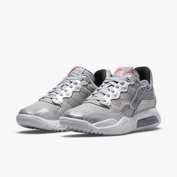 Nike Jordan MA2 Women's Sneakers Grey / Metal Silver / Platinum / Black | NK164NAT