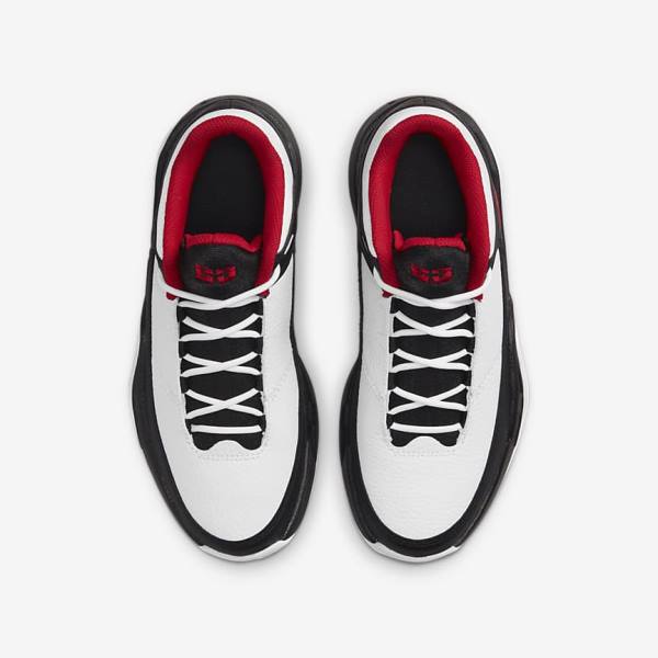 Nike Jordan Max Aura 3 Older Kids' Sneakers White / Black / Red | NK305XRS