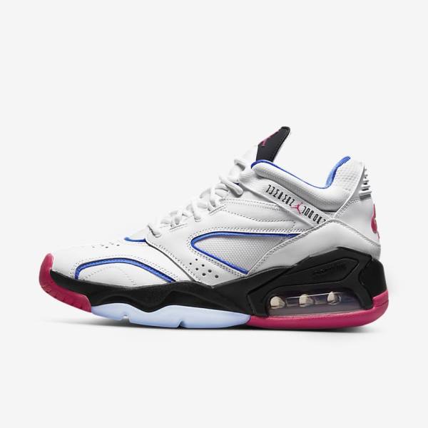 Nike Jordan Point Lane Men\'s Jordan Shoes White / Blue / Black / Pink | NK472NYM