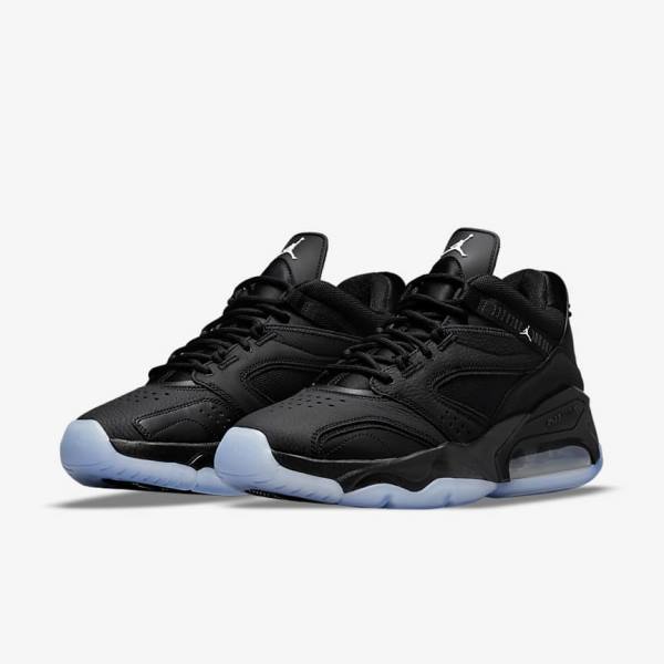 Nike Jordan Point Lane Men's Sneakers Black / White | NK823WIC