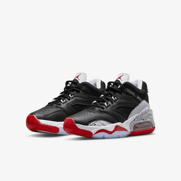 Nike Jordan Point Lane Older Kids' Jordan Shoes Black / Grey / White / Red | NK694NTD