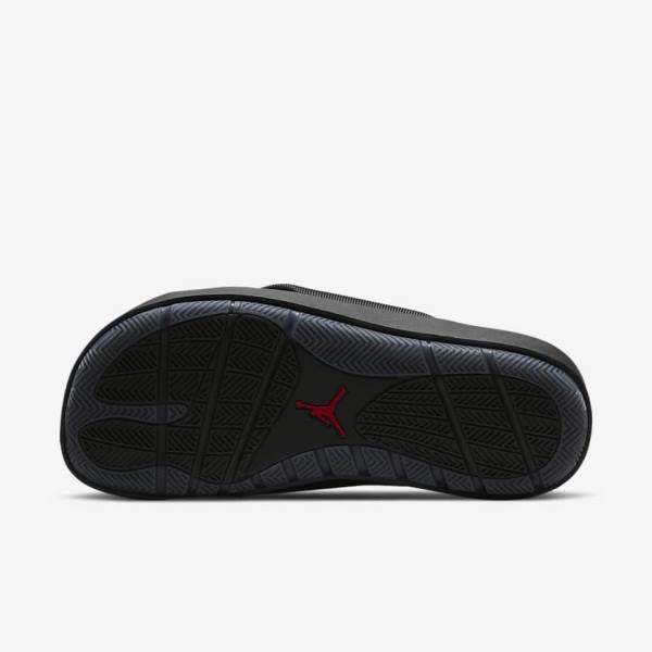 Nike Jordan Sophia Women's Slides Black / Red | NK097JYF