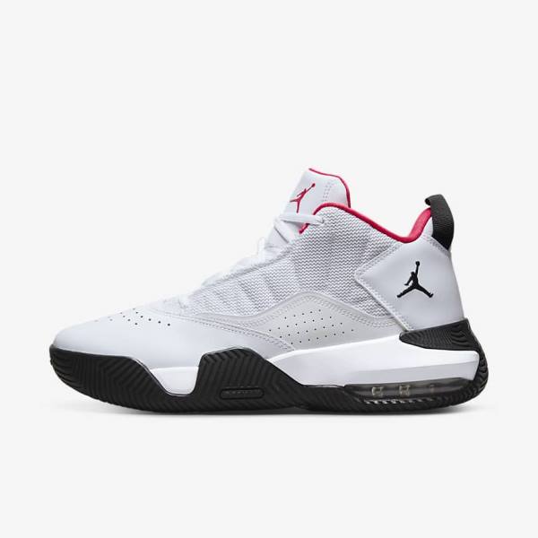 Nike Jordan Stay Loyal Men\'s Jordan Shoes White / Black / Pink | NK725SKN