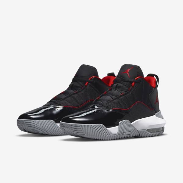 Nike Jordan Stay Loyal Men's Sneakers Black / White / Grey / Red | NK985QZY