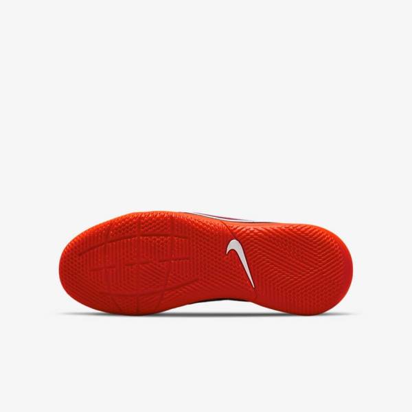 Nike Jr. Tiempo Legend 9 Club IC Older Indoor-Court Kids' Football Shoes Red / Light Red | NK457JAC