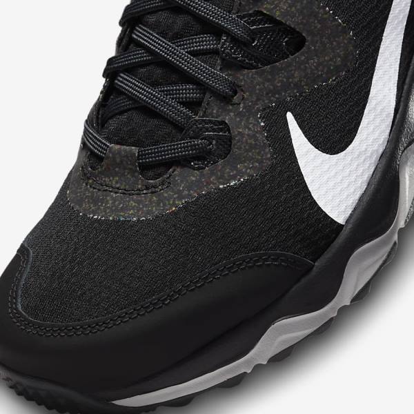 Nike Juniper Trail Trail Men's Running Shoes Black / Dark Grey / White | NK543ETL