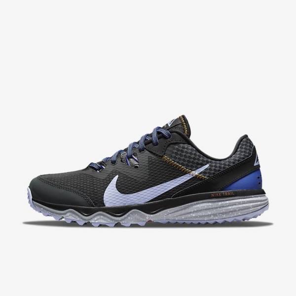 Nike Juniper Trail Trail Women\'s Running Shoes Dark Grey / Black / Light | NK239SBK