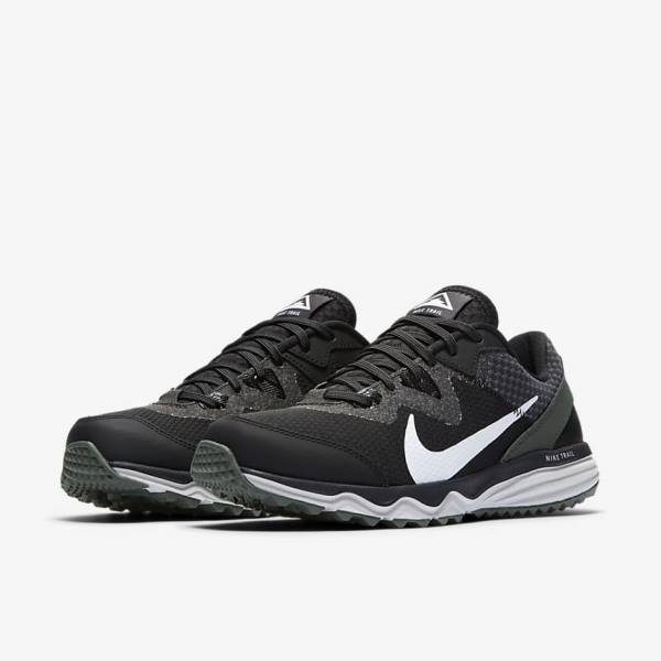 Nike Juniper Trail Trail Women's Running Shoes Black / Dark Grey / White | NK953GKL