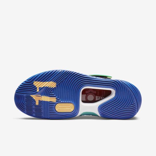 Nike KD14 NRG Men's Basketball Shoes Blue / Royal Blue / Light Green | NK629IKY