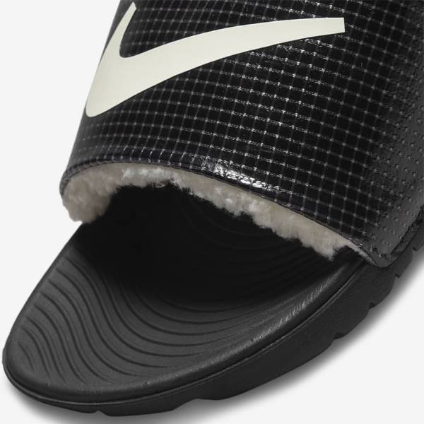 Nike Kawa SE Older Kids' Slides Black | NK390ZYT