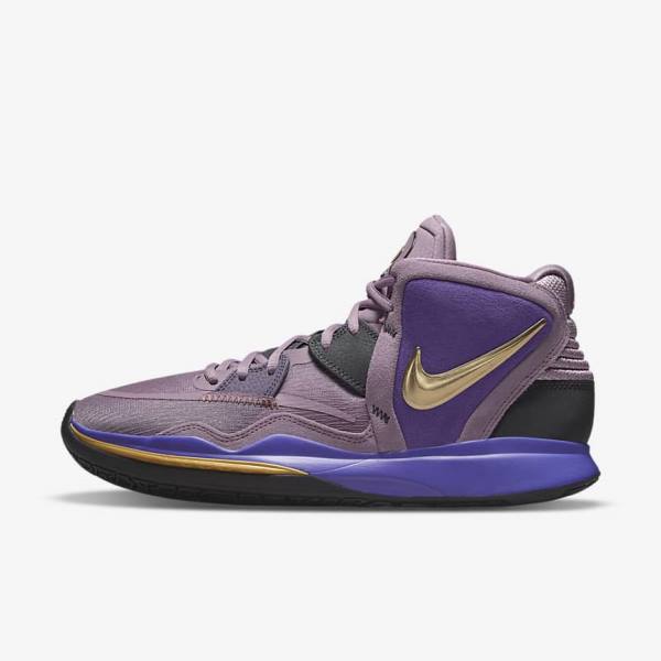 Nike Kyrie Infinity Men\'s Basketball Shoes Purple / Metal Gold | NK639YER