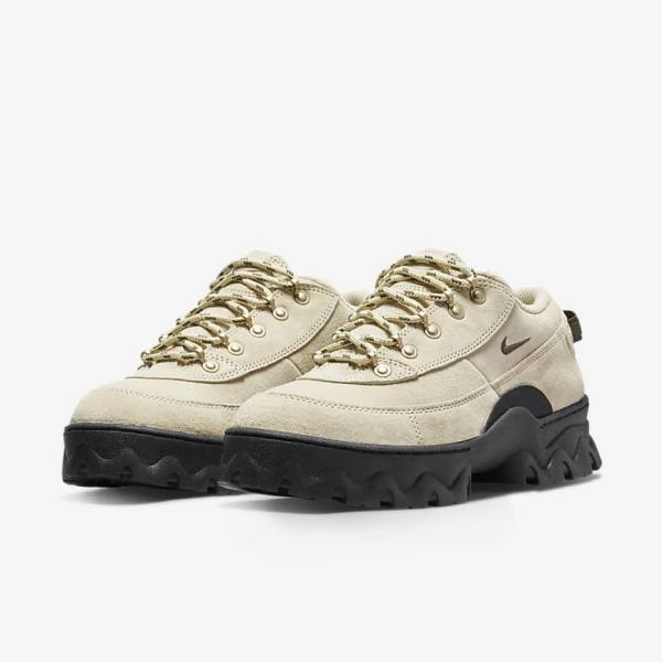 Nike Lahar Low Women's Sneakers Black / Metal Gold / Khaki | NK126UGK