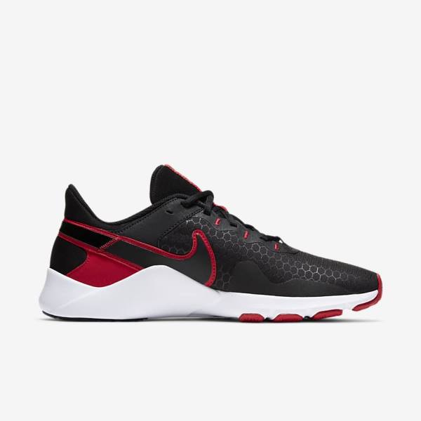 Nike Legend Essential 2 Men's Training Shoes Black / Red / White | NK674YEP