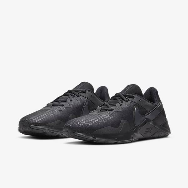 Nike Legend Essential 2 Men's Training Shoes Black / Dark Grey | NK978TWZ