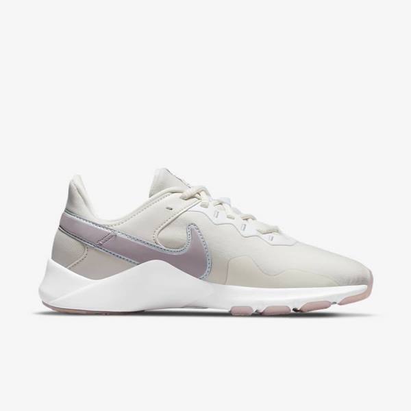 Nike Legend Essential 2 Premium Women's Training Shoes Black / Platinum / White | NK538SZW