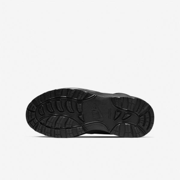 Nike Manoa LTR Older Boot Kids' Walking Shoes Black | NK309KNG