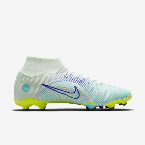 Nike Mercurial Dream Speed Superfly 8 Academy MG Multi-Grounds Men's Football Shoes Green / Purple / Green | NK071YFN