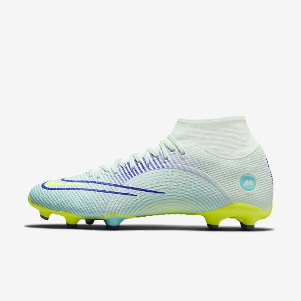 Nike Mercurial Dream Speed Superfly 8 Academy MG Multi-Grounds Men\'s Football Shoes Green / Purple / Green | NK071YFN