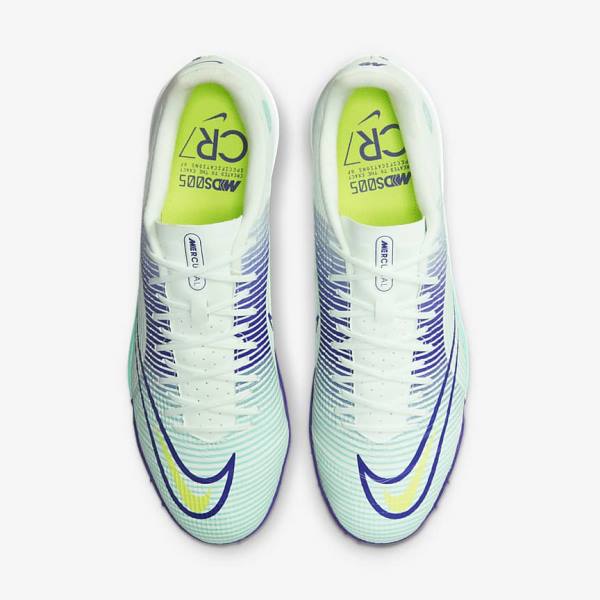 Nike Mercurial Dream Speed Vapor 14 Academy TF Turf Men's Football Shoes Green / Purple / Green | NK906ETG