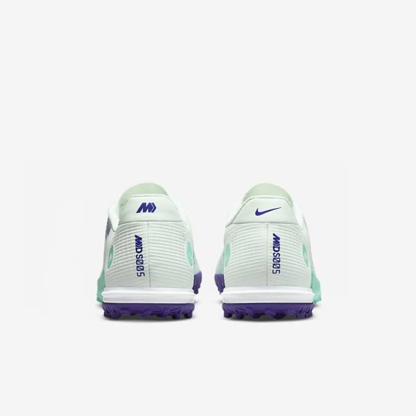 Nike Mercurial Dream Speed Vapor 14 Academy TF Turf Women's Football Shoes Green / Purple / Green | NK972OAR