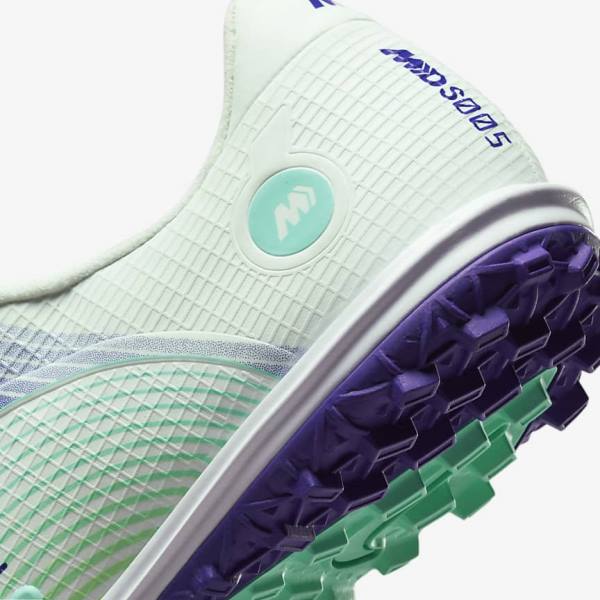 Nike Mercurial Dream Speed Vapor 14 Academy TF Turf Women's Football Shoes Green / Purple / Green | NK972OAR