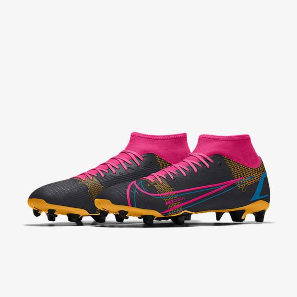 Nike Mercurial Superfly 8 Academy By You Custom Men's Football Shoes Multicolor | NK160KDL