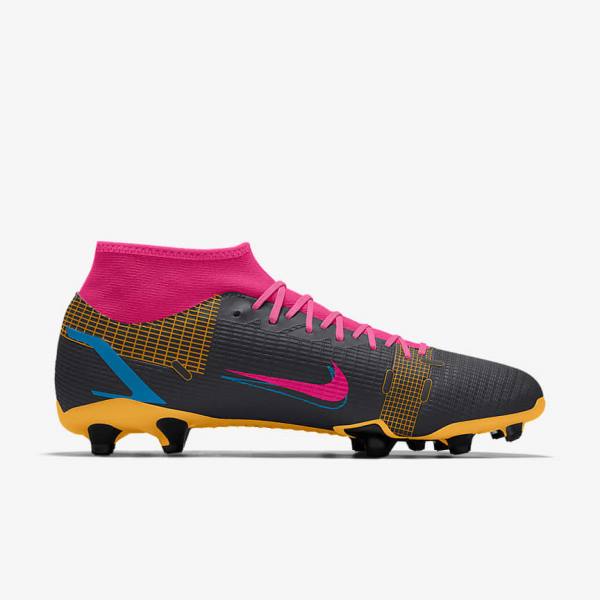 Nike Mercurial Superfly 8 Academy By You Custom Men's Football Shoes Multicolor | NK160KDL