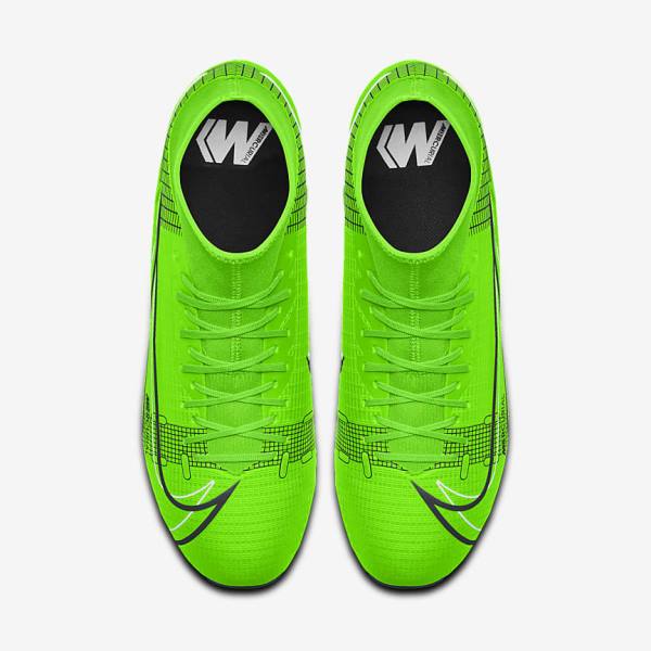 Nike Mercurial Superfly 8 Academy By You Custom Women's Football Shoes Multicolor | NK215ESI