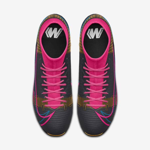 Nike Mercurial Superfly 8 Academy By You Custom Women's Football Shoes Multicolor | NK246VLS