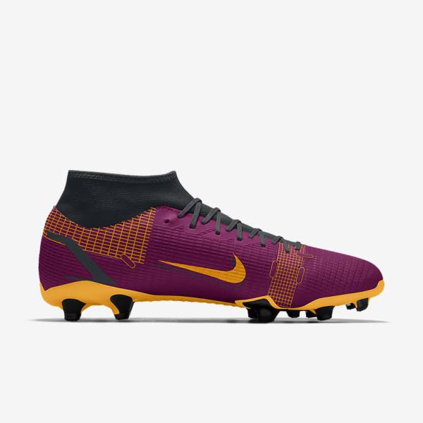 Nike Mercurial Superfly 8 Academy By You Custom Women's Football Shoes Multicolor | NK395SVX