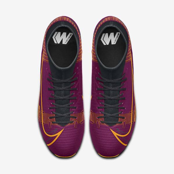 Nike Mercurial Superfly 8 Academy By You Custom Women's Football Shoes Multicolor | NK395SVX