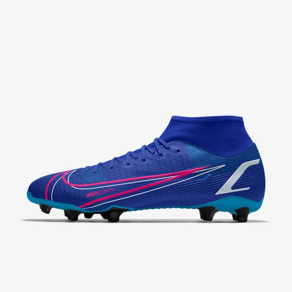 Nike Mercurial Superfly 8 Academy By You Custom Women\'s Football Shoes Multicolor | NK571IBV