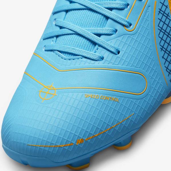 Nike Mercurial Superfly 8 Academy MG Multi-Grounds Men's Football Shoes Blue / Orange | NK093WDQ