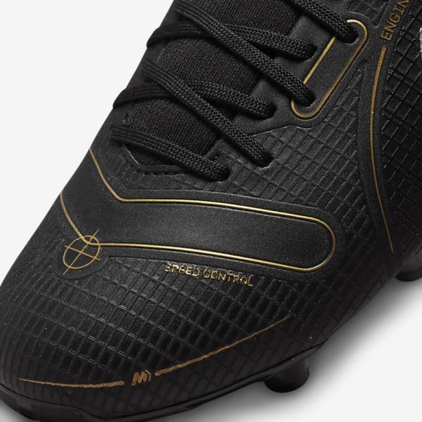 Nike Mercurial Superfly 8 Academy MG Multi-Grounds Men's Football Shoes Black / Metal Silver / Grey / Metal Gold | NK591FYP