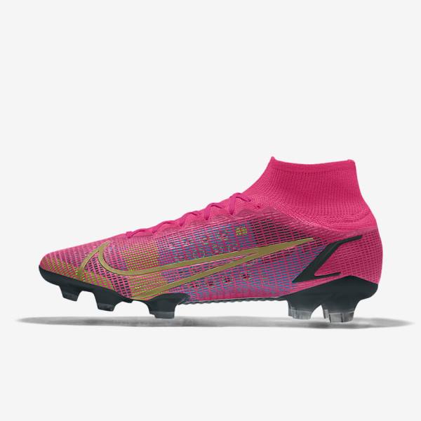 Nike Mercurial Superfly 8 Elite By You Custom Women\'s Football Shoes Multicolor | NK726BUE