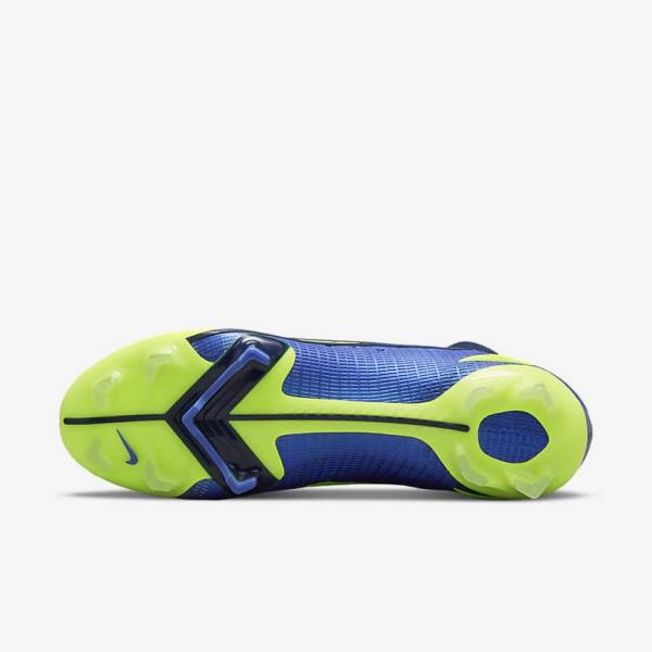 Nike Mercurial Superfly 8 Elite FG Firm-Grounds Women's Football Shoes Blue | NK261GKP