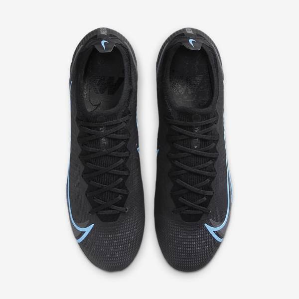 Nike Mercurial Vapor 14 Elite FG Firm-Ground Men's Football Shoes Black | NK032KSH