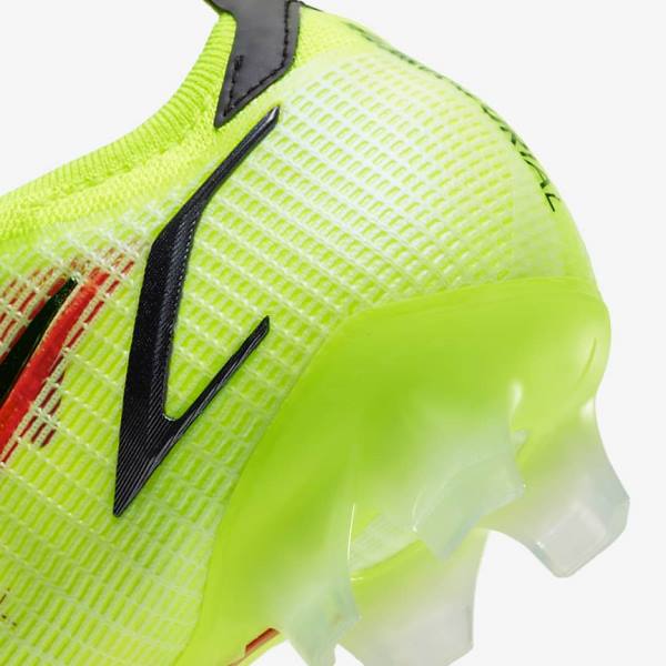 Nike Mercurial Vapor 14 Elite FG Firm-Ground Women's Football Shoes Black / Light Red | NK067LHK