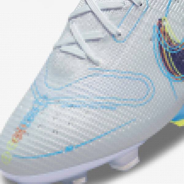 Nike Mercurial Vapor 14 Elite FG Firm-Grounds Men's Football Shoes Grey / Light Blue / Blue | NK854IAJ