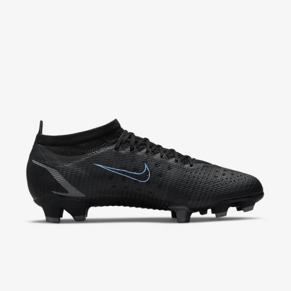 Nike Mercurial Vapor 14 Pro FG Firm-Ground Men's Football Shoes Black | NK591YBI