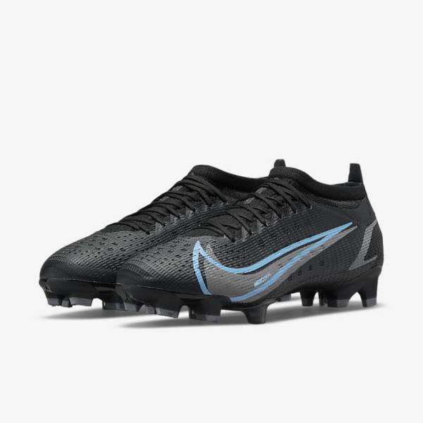 Nike Mercurial Vapor 14 Pro FG Firm-Ground Men's Football Shoes Black | NK591YBI