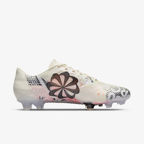 Nike Mercurial Vapor Next Nature FG Firm-Ground Men's Football Shoes Light Pink / Orange / Black | NK417QHK