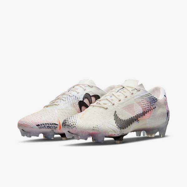 Nike Mercurial Vapor Next Nature FG Firm-Ground Men's Football Shoes Light Pink / Orange / Black | NK417QHK