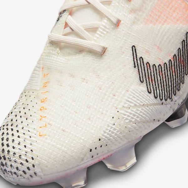 Nike Mercurial Vapor Next Nature FG Firm-Ground Men's Football Shoes Light Pink / Orange / Black | NK417QHK