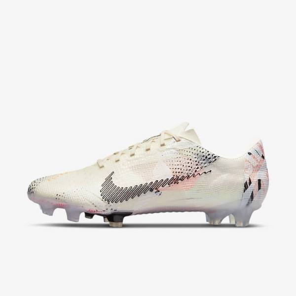 Nike Mercurial Vapor Next Nature FG Firm-Ground Men\'s Football Shoes Light Pink / Orange / Black | NK417QHK