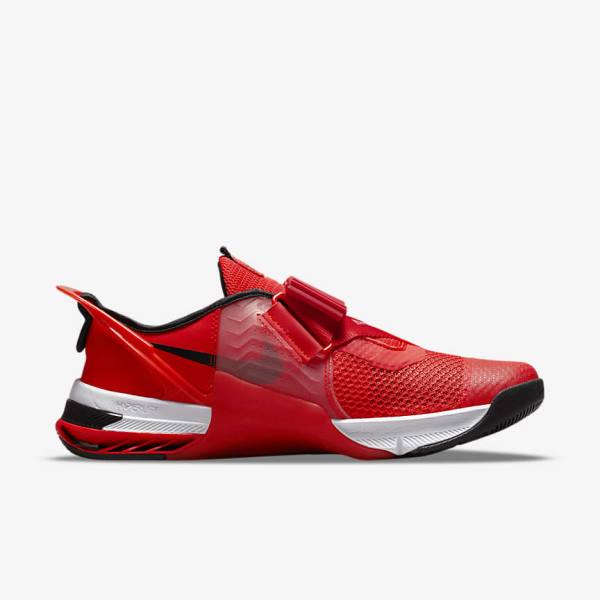 Nike Metcon 7 FlyEase Men's Training Shoes Red / White / Black | NK078HBN