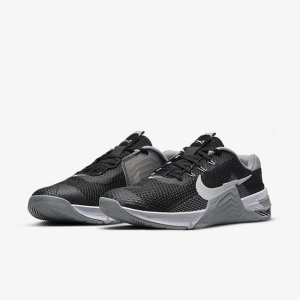 Nike Metcon 7 Men's Training Shoes Black / Grey / White / Platinum | NK197AYZ