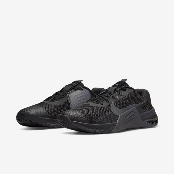 Nike Metcon 7 Men's Training Shoes Black / Dark Grey | NK463BOI