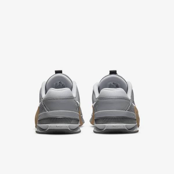 Nike Metcon 7 Men's Training Shoes Grey / Brown / Dark Grey / White | NK698CXI