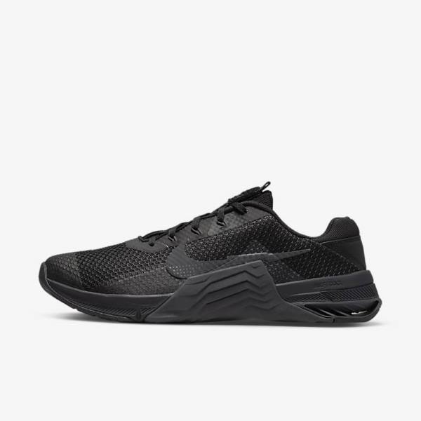 Nike Metcon 7 Women\'s Training Shoes Black / Dark Grey | NK842DLU